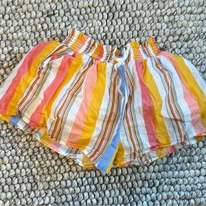 Janie and Jack Multicolor Smocked Detail